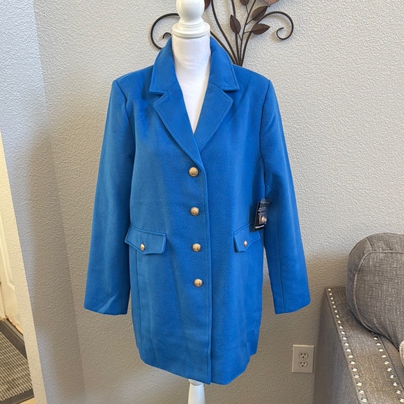 Boston Proper Classic Tailored Coat - Picture 2 of 11